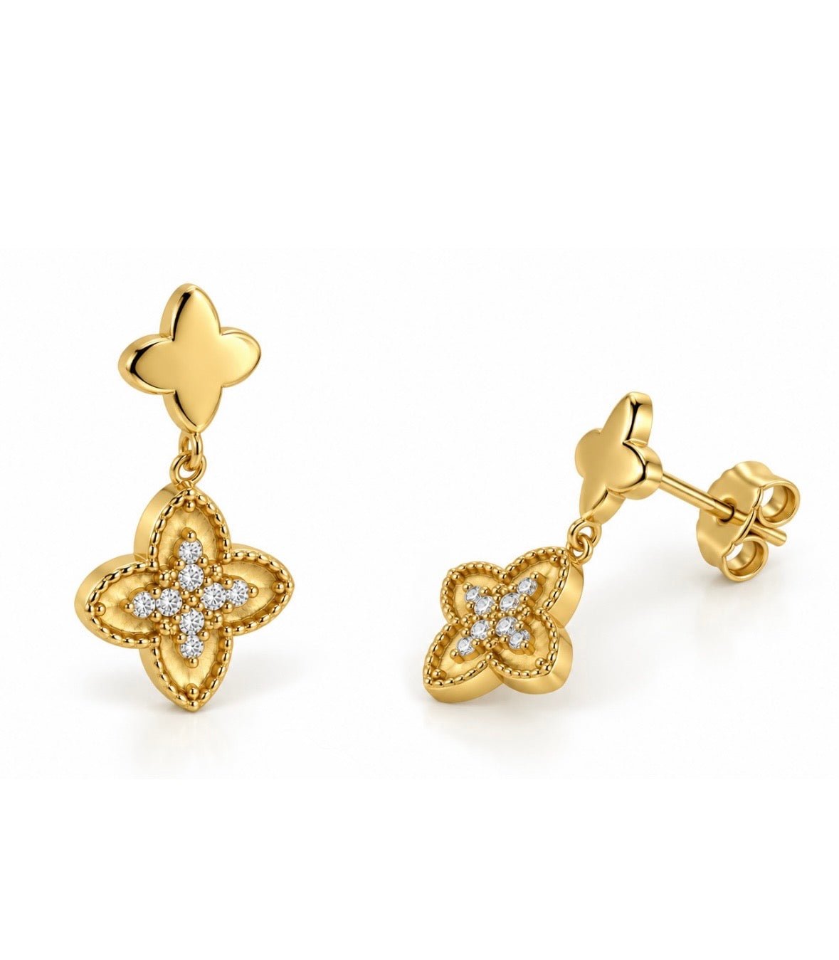 Boucles d’oreilles Ambre