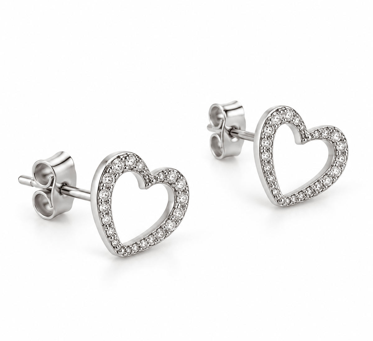 Boucles d’oreilles coeur