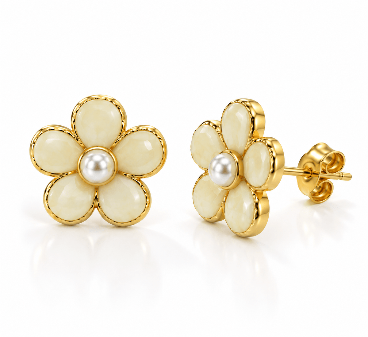 Boucles d’oreilles flora
