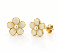 Boucles d’oreilles flora